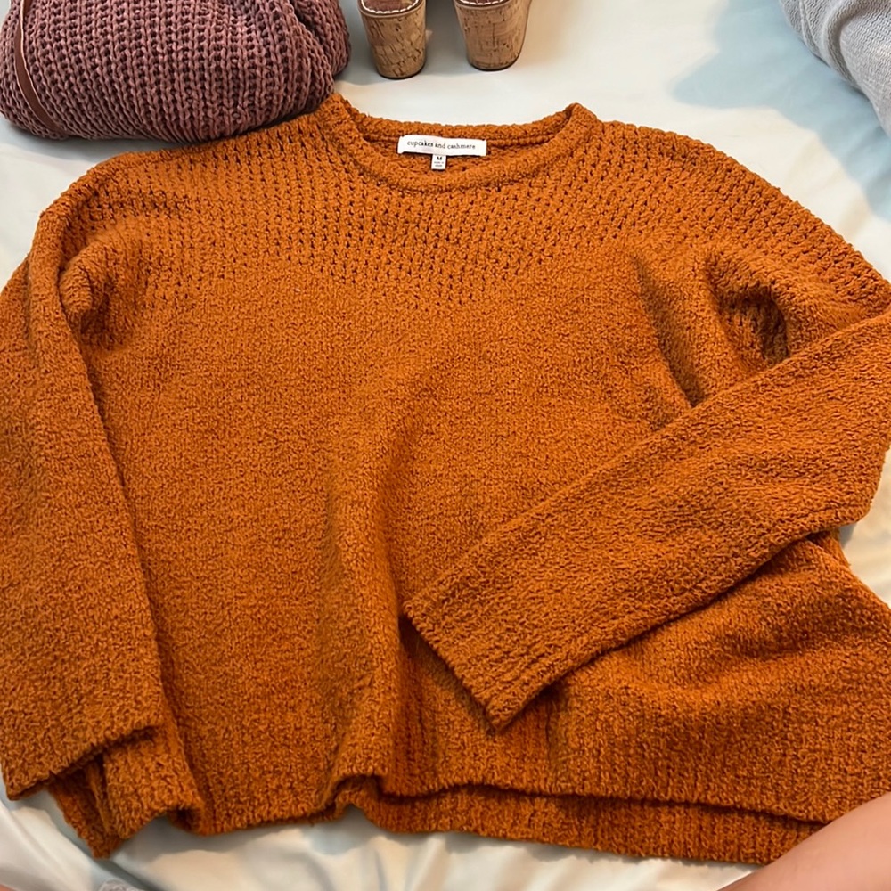 Cupcakes and cashmere sweater
